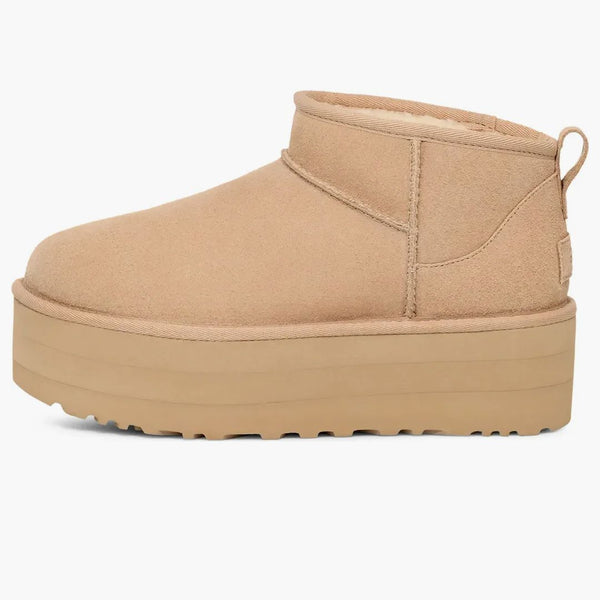 Ugg Classic Ultra Mini Platform Boot Driftwood White Pepper (women's)