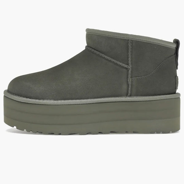 Ugg Classic Ultra Mini Platform Boot Moss Green (women's)