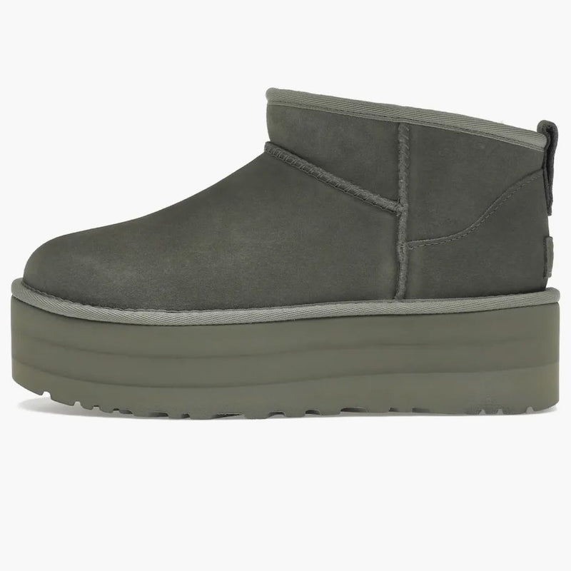 UGG Classic Ultra Mini Platform Boot Moss Green (Women's)