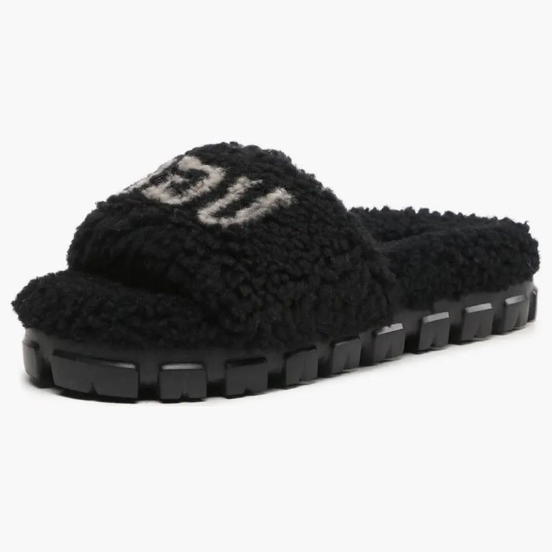 Ugg Cozetta Curly Graphic Black (Women's)