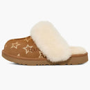 Ugg Cozy II Iridescent Stars Slipper Chestnut Gold Iridescent (Kids)