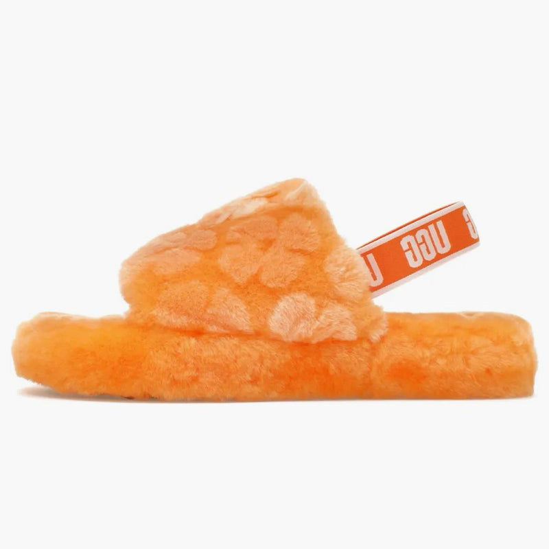 Ugg Fluff Yeah Poppy Slide California Poppy (barn)