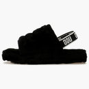 Ugg Fluff Yeah Slide Black (Kids)