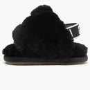 Ugg Fluff Yeah Slide Black (infant)