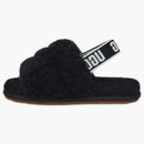 UGG FLUFF Yeah Slide Black (småbarn)