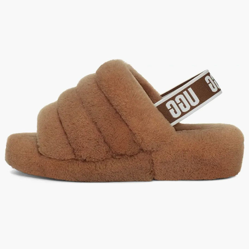 Ugg Fluff Yeah Slide Chestnut (Dámské)