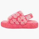 Ugg Fluff Yeah Slide Poppy Strawberry Sorbet (Kids)