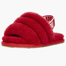 Ugg Fluff Yeah Slide Ribbon Red (Toddler)