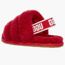 Ugg Fluff Yeah Slide Ribbon Red (Toddler)