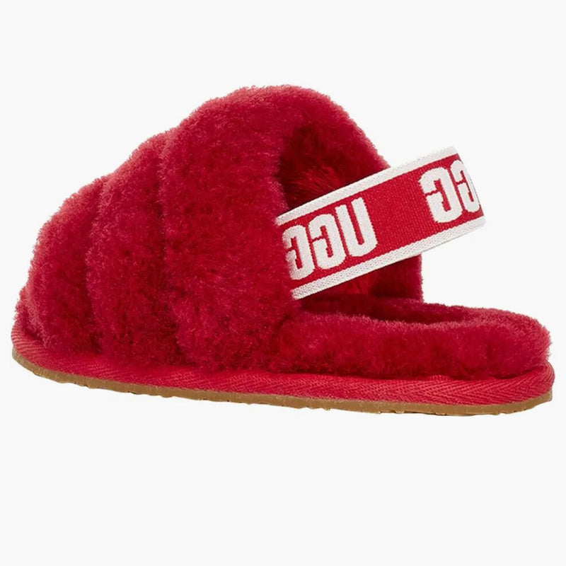 Ugg Fluff Yeah Slide Ribbon Red (batole)