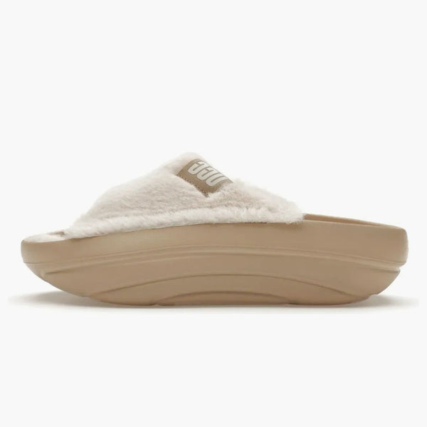 Ugg Foamo Uggplush Slide Mustard Seed (Women's)