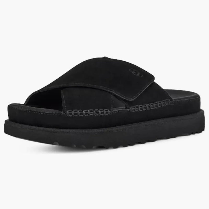 Ugg Goldenstar Cross Slide Black (Dámské)