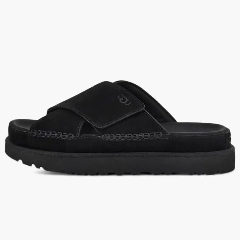 Ugg Goldenstar Cross Slide Black (Dámské)