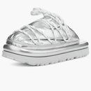 Ugg Hi Shine Spaceslider Slide Silver (Women's)