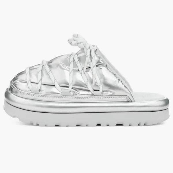 Ugg Hi Shine Spaceslider Slide Silver (mujer)