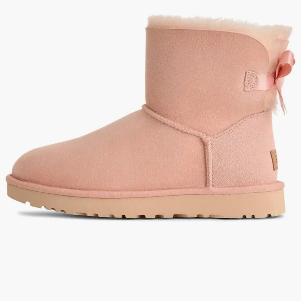 Ugg Mini Bailey Bow Ii Beige Blush (women's)