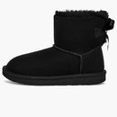 Ugg Mini Bailey Bow II Boot Black (niños)