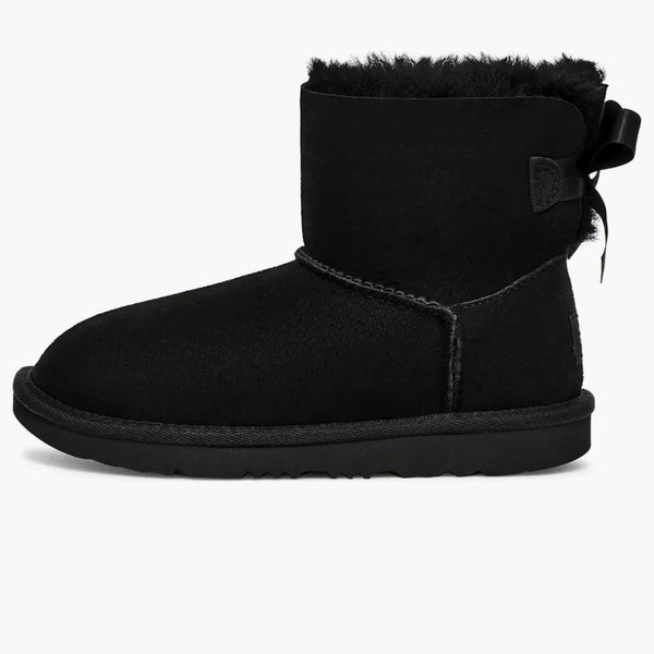Ugg Mini Bailey Bow II Boot Black (děti)
