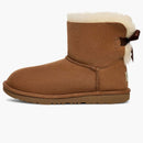 Ugg Mini Bailey Bow II Boot Chestnut (Kids)