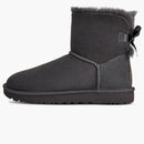Ugg Mini Bailey Bow Ii Obsidian (women's)