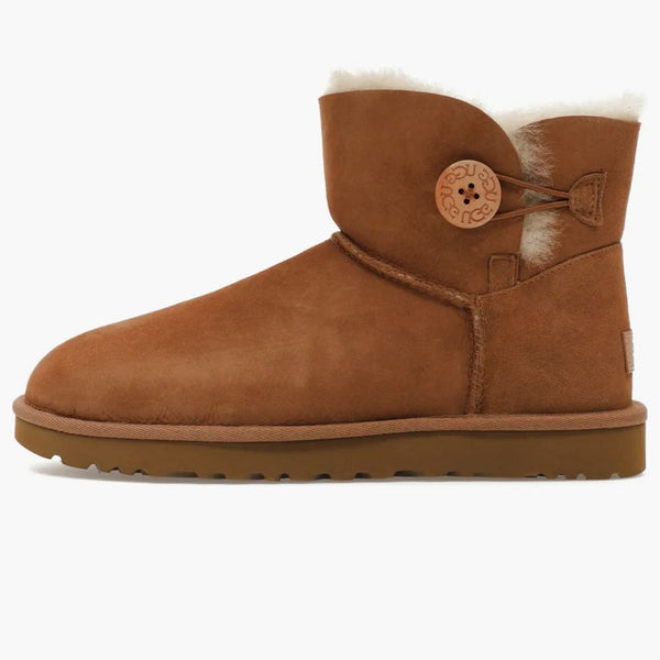 Ugg Mini Bailey Button II Chestnut (kvinnors)