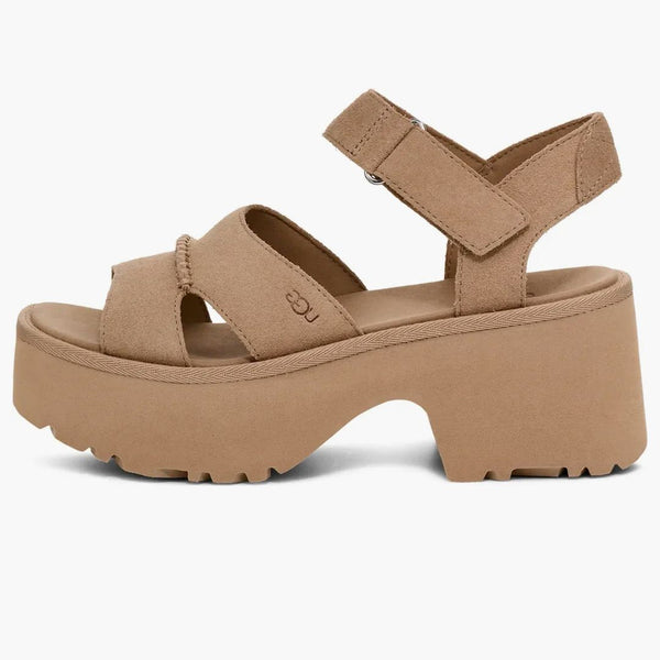 Ugg New Heights Ankle Strap Sandal Mustard Seed (women's)