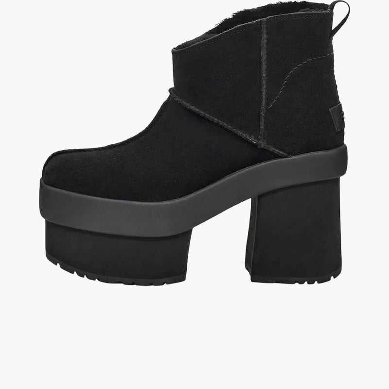 Ugg New Heights Platform Mini Boot Black (women's)