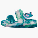 Ugg Oh Yeah Slide Marble Aquatic Blue