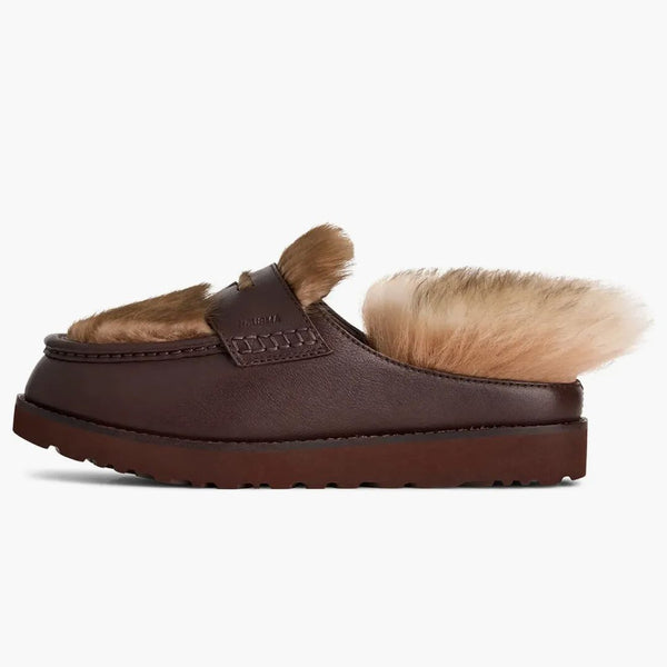 Ugg Penny Loafer Ambus Burgundsko