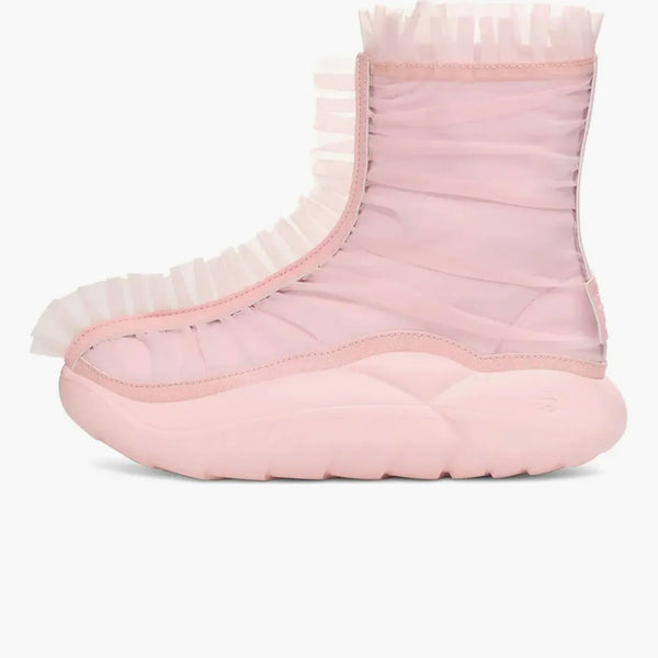 UGG Ruffle Boot Short Collina Strada Seashell Pink (kvinnors)