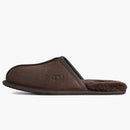 Ugg Scuff Leather Distressed Slipper Dusted Cocoa