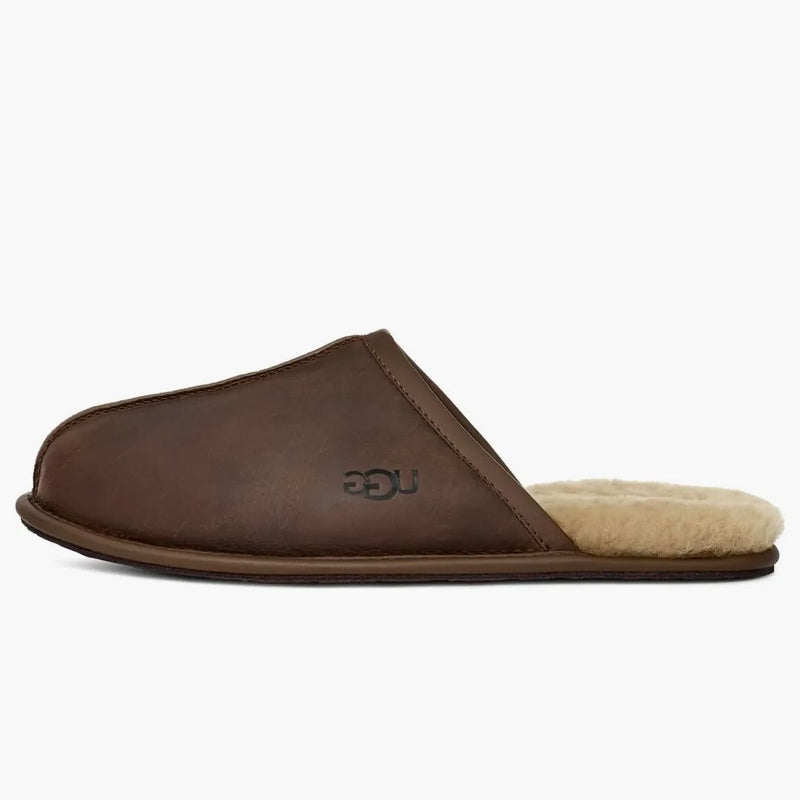 Ugg Scuff Leather Slipper Tan
