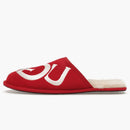 Ugg Scuff Logo Slipper Samba Red Cream
