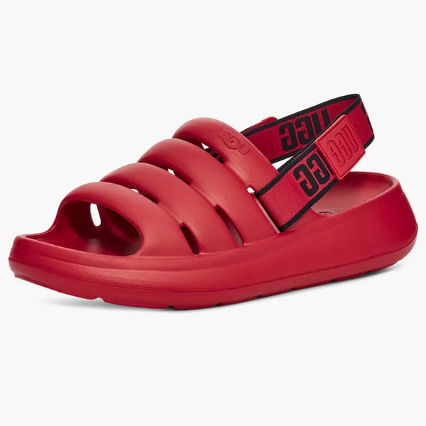 Ugg sport yeah slide samba červená