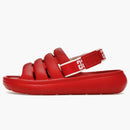 Ugg Sport Yeah Slide Samba Red (femenino)