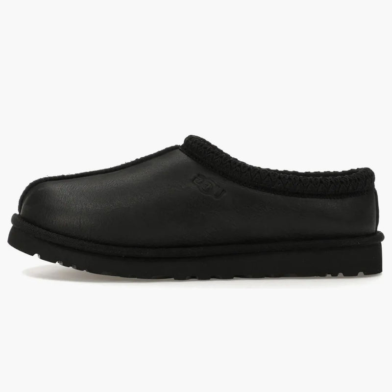 Ugg Tasman Leather Slipper Black