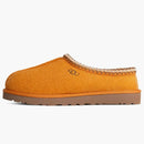 Ugg Tasman Shaggy Suede Slipper Dark Apricot