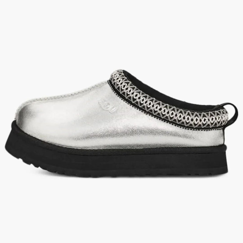 Ugg Tazz Leather Silver Metallic (barn)