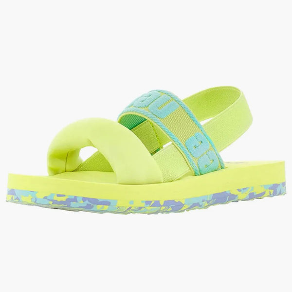Ugg Zuma Sling Slide Pollen Paint Swirl (barn)