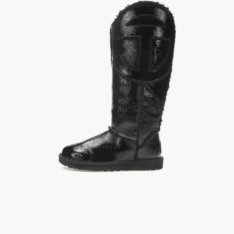 Ugg x Telfar Logo Tall Crankkle černé