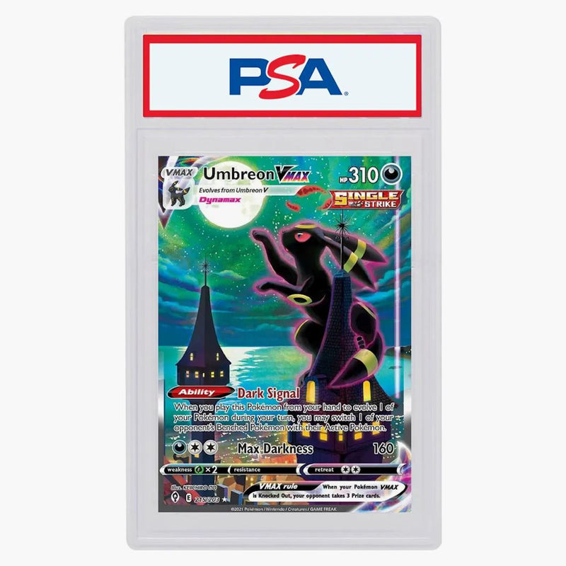 Umbreon Vmax 2021 Pokémon Sword & Shield Evolving Skies Full Art Secret Rare