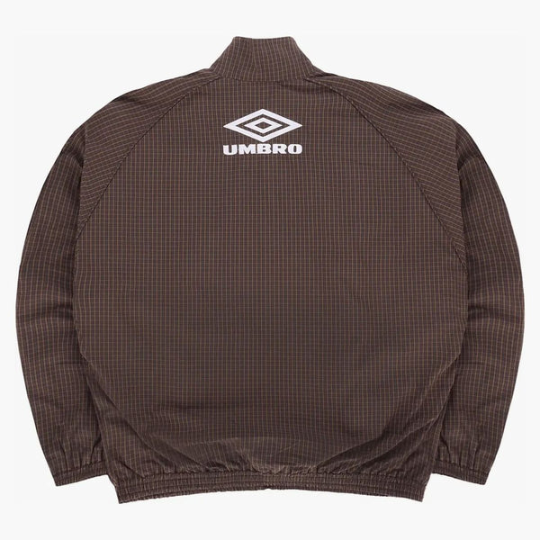 Umbro X Slam Jam Mini Check Track Bunda Brown