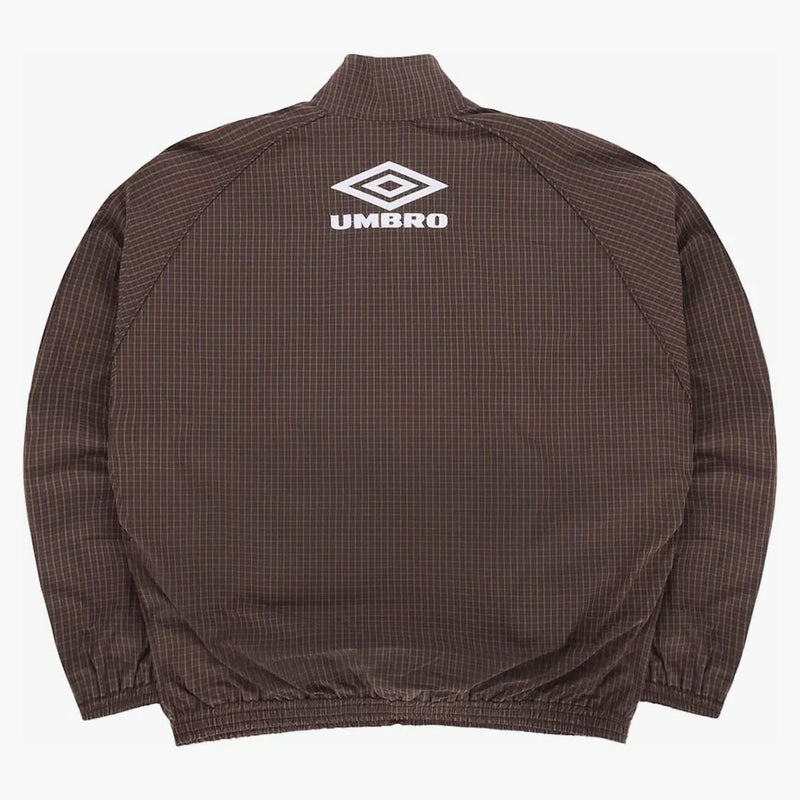 Umbro X Slam Jam Mini Check Track Bunda Brown