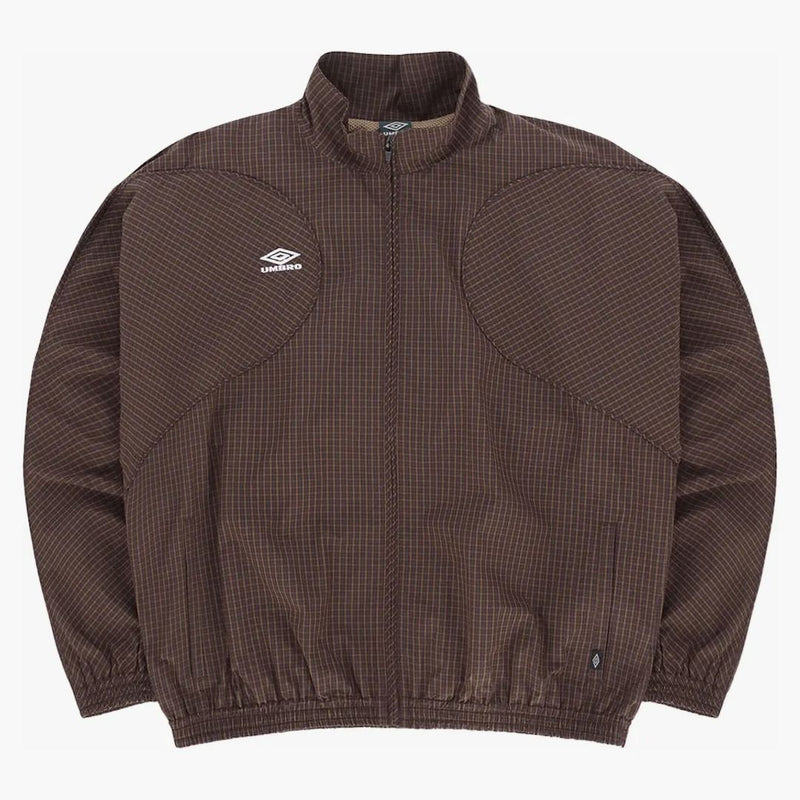 Umbro X Slam Jam Mini Check Track Bunda Brown