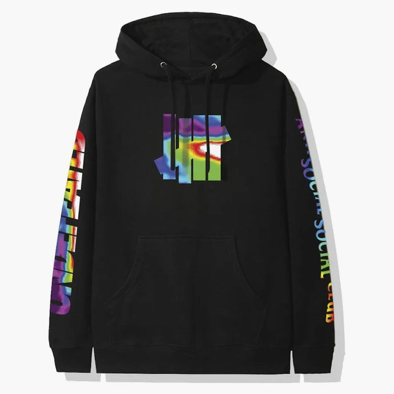 Undefeated x anti -social social club hot in here hoodie (FW19) Black