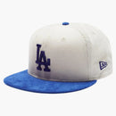 Undefeated X Los Angeles Dodgers X New Era Corduroy 59fifty Fitted Cap White