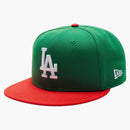 Undefeated X Los Angeles Dodgers X New Era Green 59fifty Fitted Cap Green