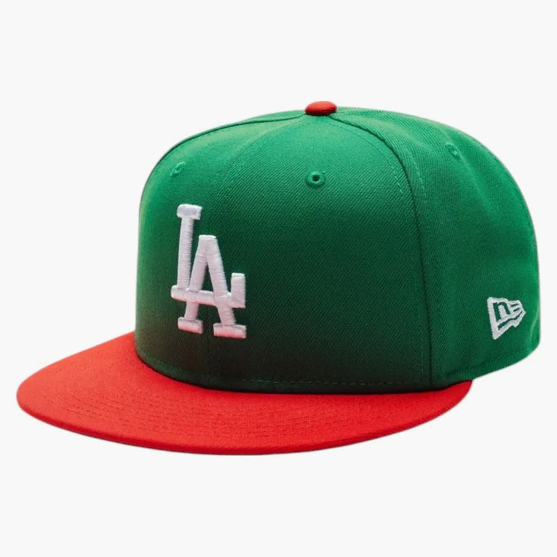 Undefeated X Los Angeles Dodgers X New Era Green 59fifty Fitted Cap Green