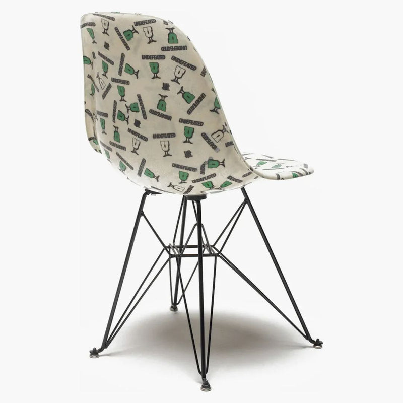 Undefeated X Modernica Side Shell Eiffel Chair With Custom Cover White/tiger Camo
