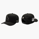 Undefeated X New Era Dodgers 9fifty Af Curve Cap Black